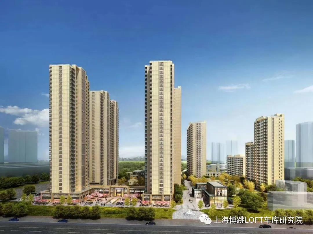 宁夏采用了LOFT车库武汉当代集团春风十里项目现已结构封顶！